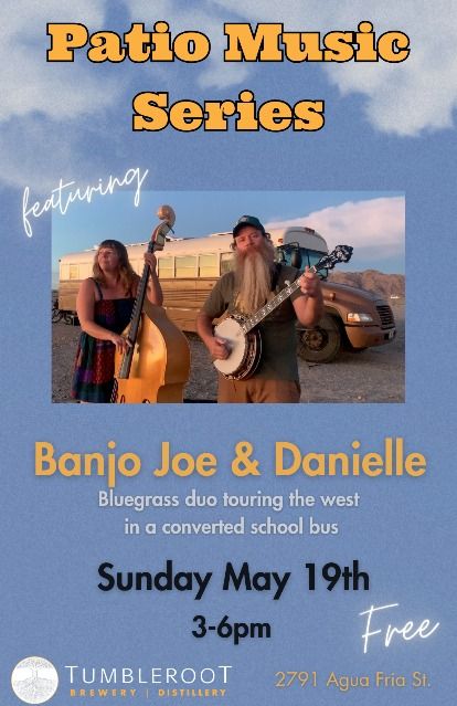 Banjo Joe and Danielle Live at the Tumbleroot Brewery and Distillery | Santa Fe, NM