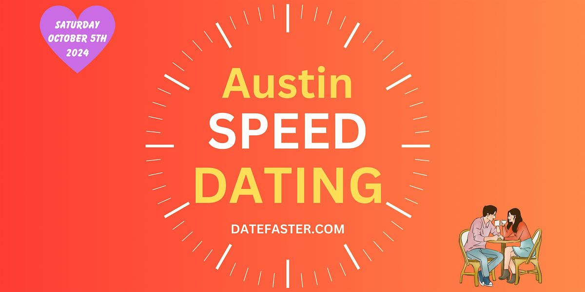 Speed Dating Austin Singles 24-39