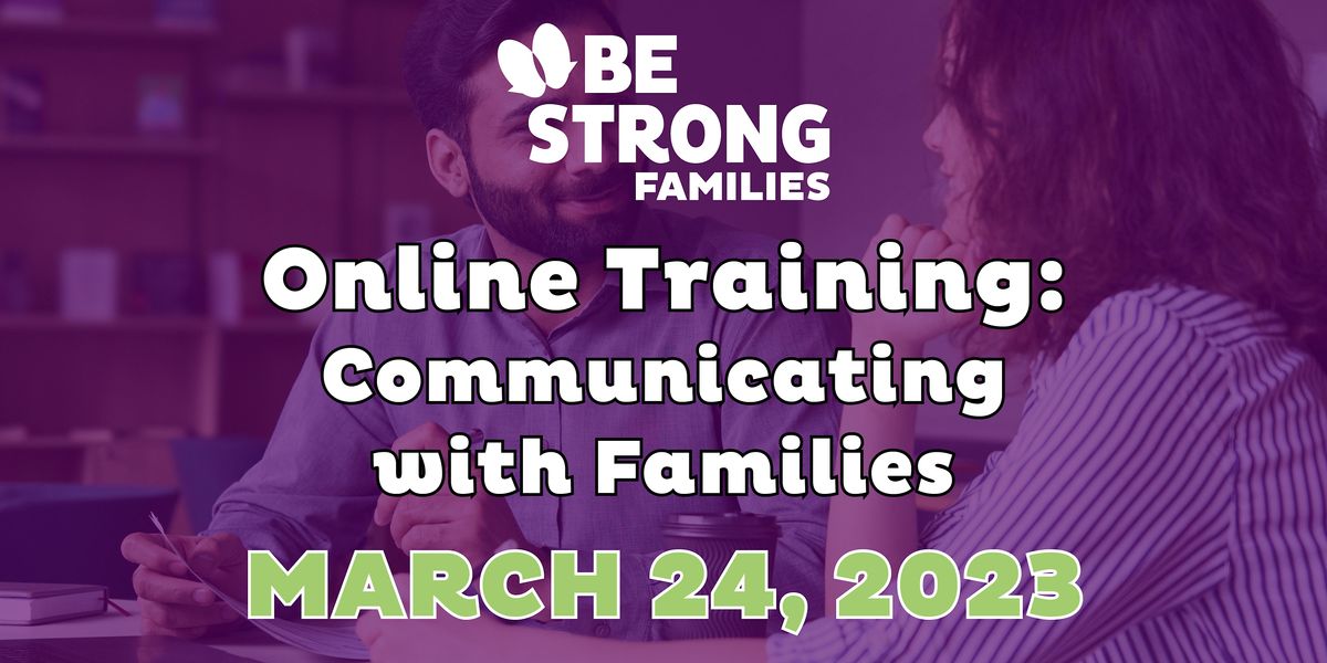Online Training: Communicating with Families