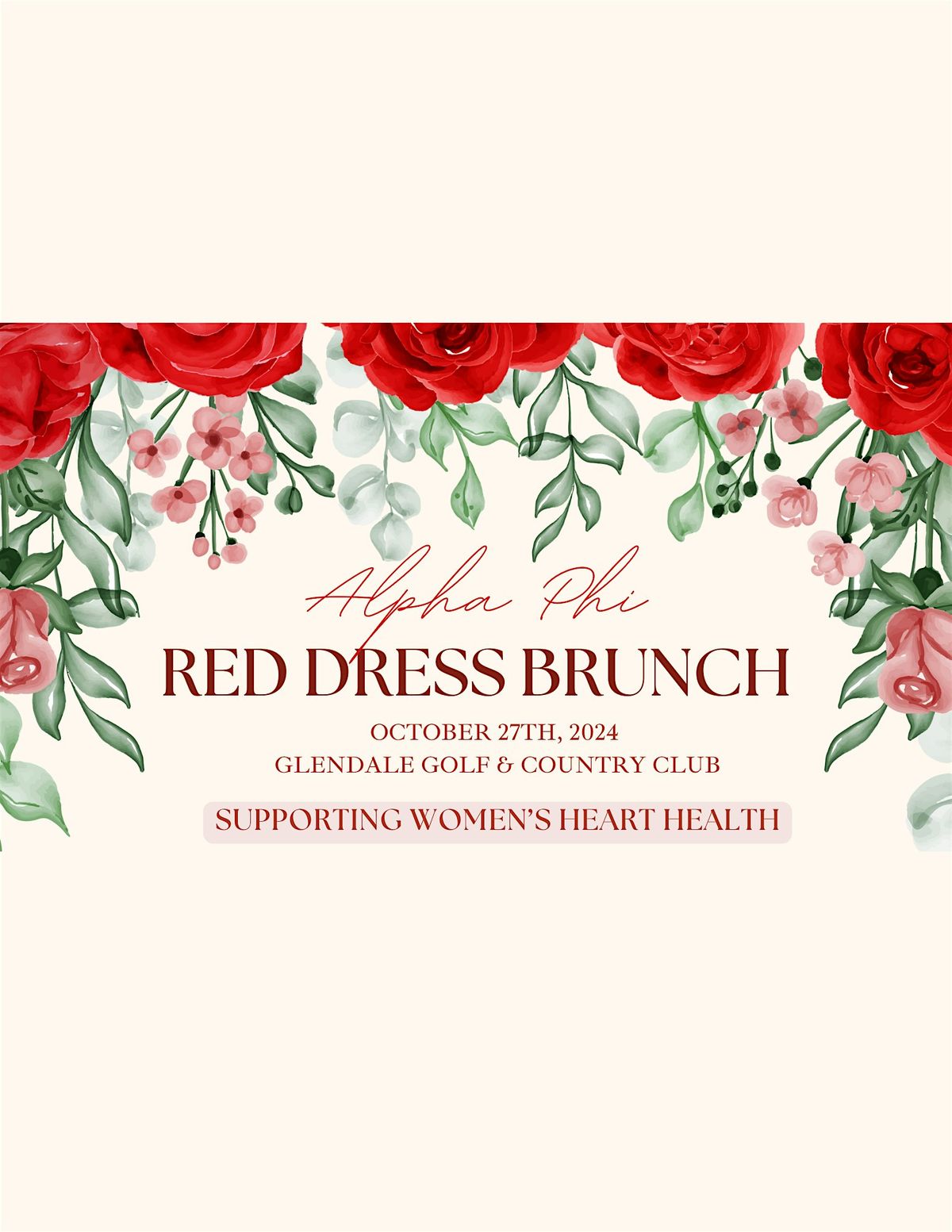 Red Dress Brunch 2024