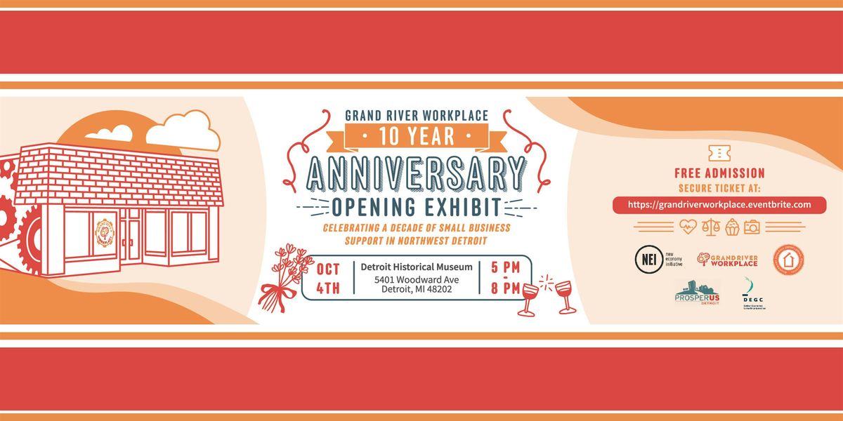 Grand River WorkPlace 10 Year Anniversary Exhibit: Opening Day