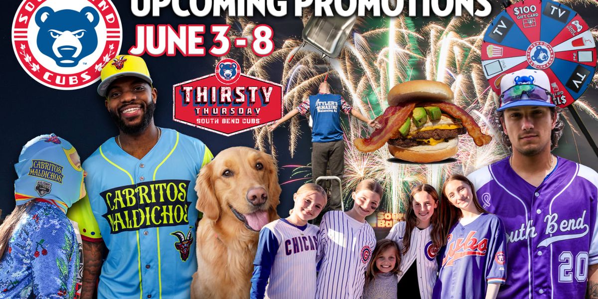 South Bend Cubs at Dayton Dragons