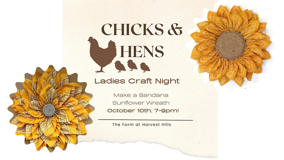 Autumn Chicks & Hens Ladies Craft Night