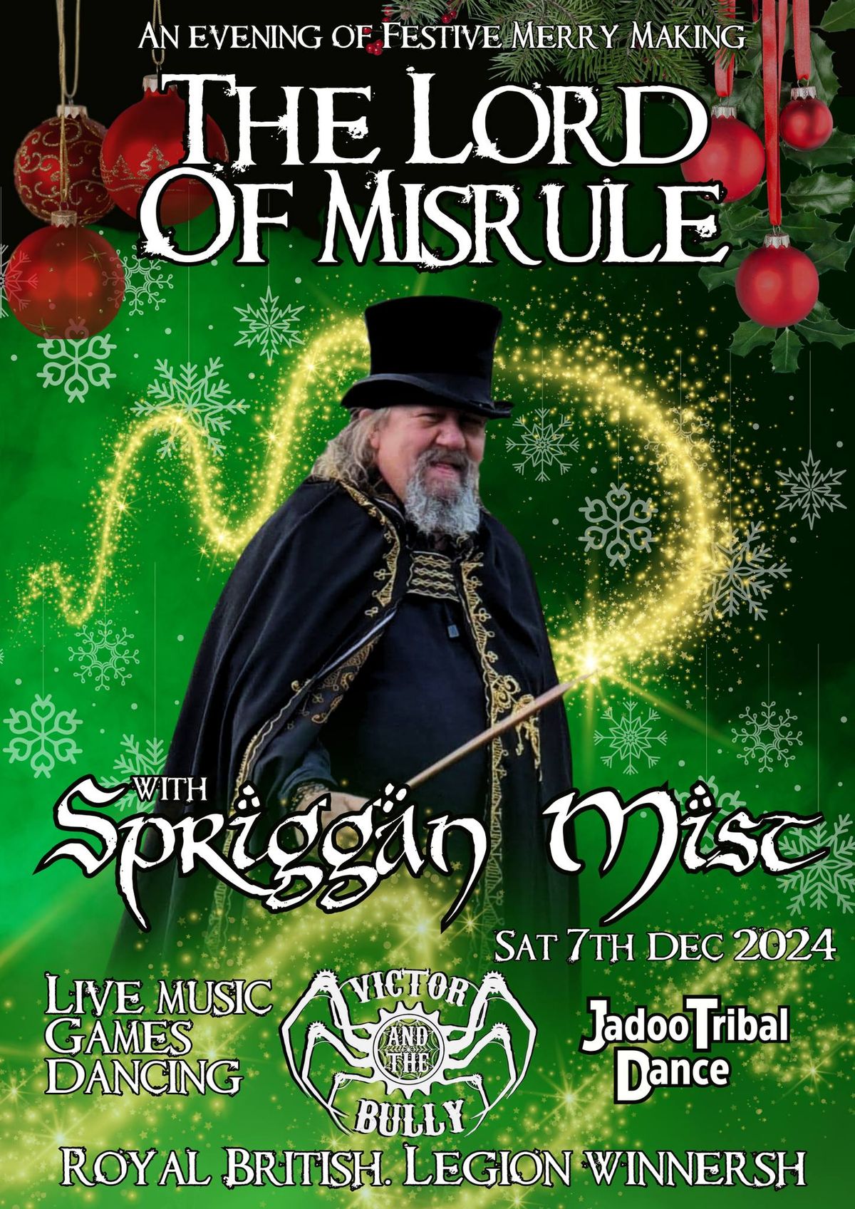 Spriggan Mist's  Lord of Misrule and Evening of Festive Merry Making 