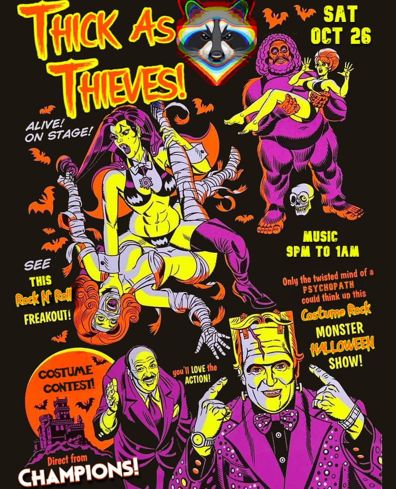 4th Annual Thick As Thieves Halloween Show At Champions 