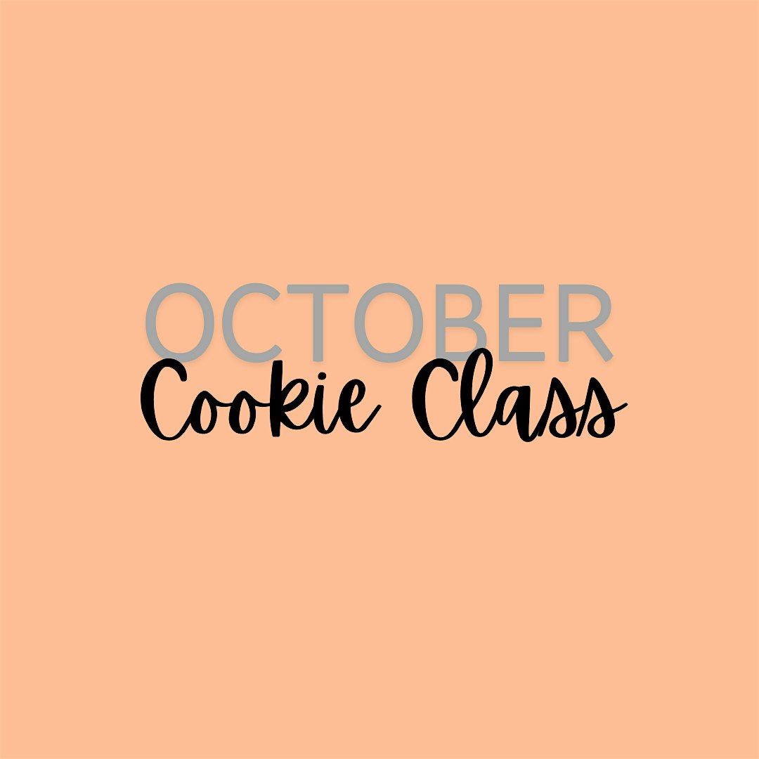 2 PM - October Sugar Cookie Decorating Class (Overland Park)