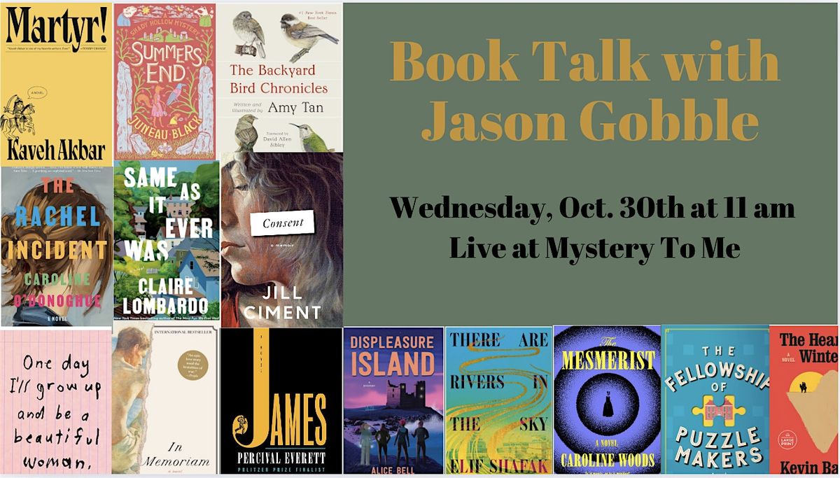 Book Talk with Jason Gobble