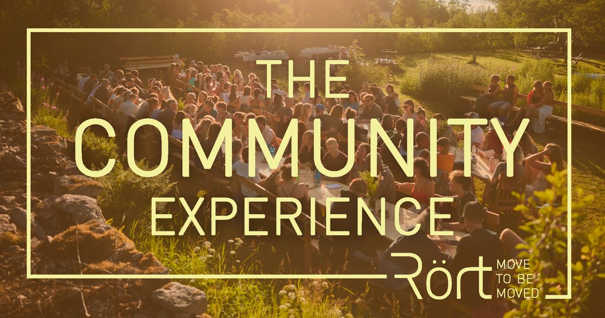 THE COMMUNITY EXPERIENCE in September