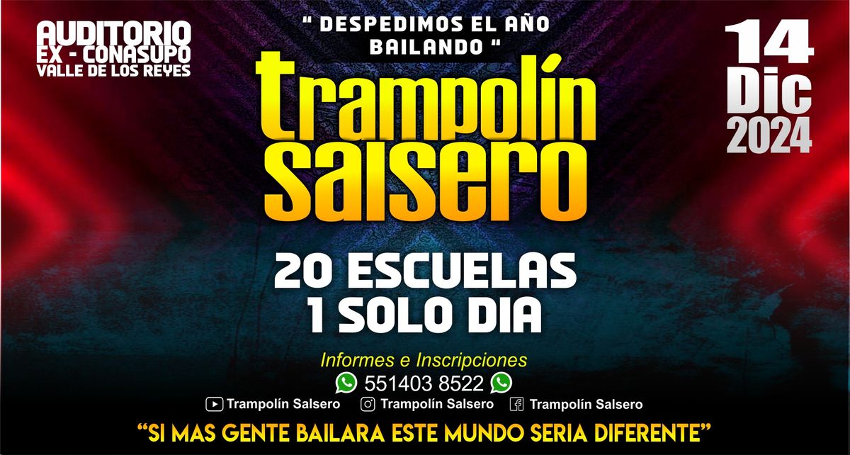 Trampol\u00edn Salsero \/ 14 de Diciembre 2025 \/ Despedimos el a\u00f1o BAILANDO