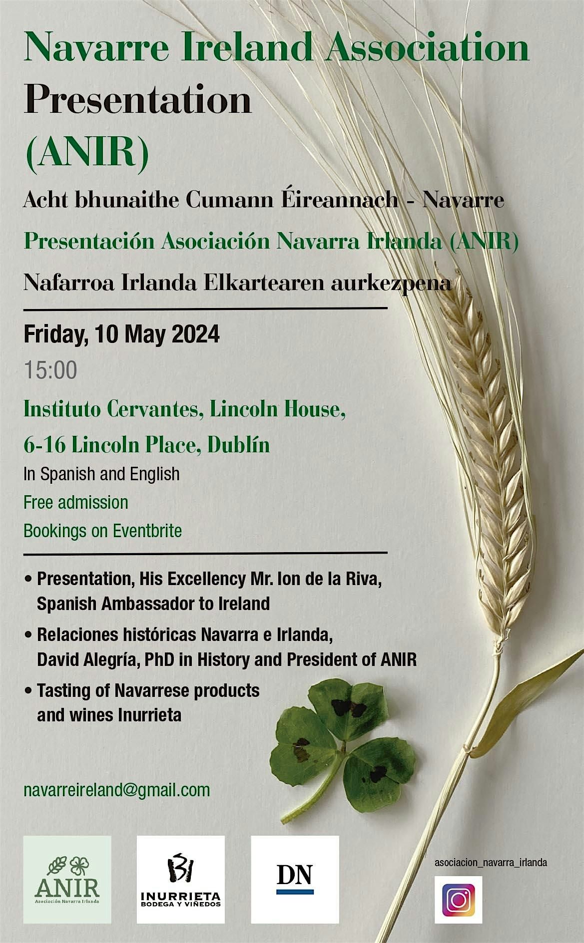 Navarre Ireland Association Presentation