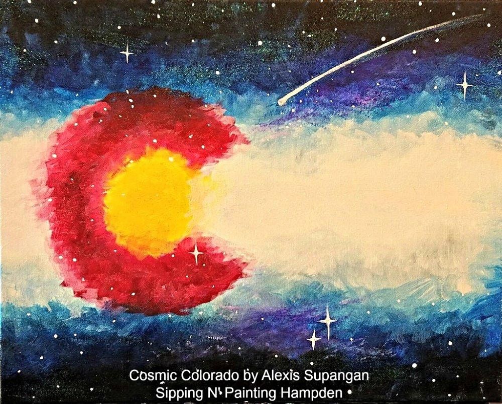 IN STUDIO CLASS Cosmic Colorado Tues May 31st 6:30pm $35