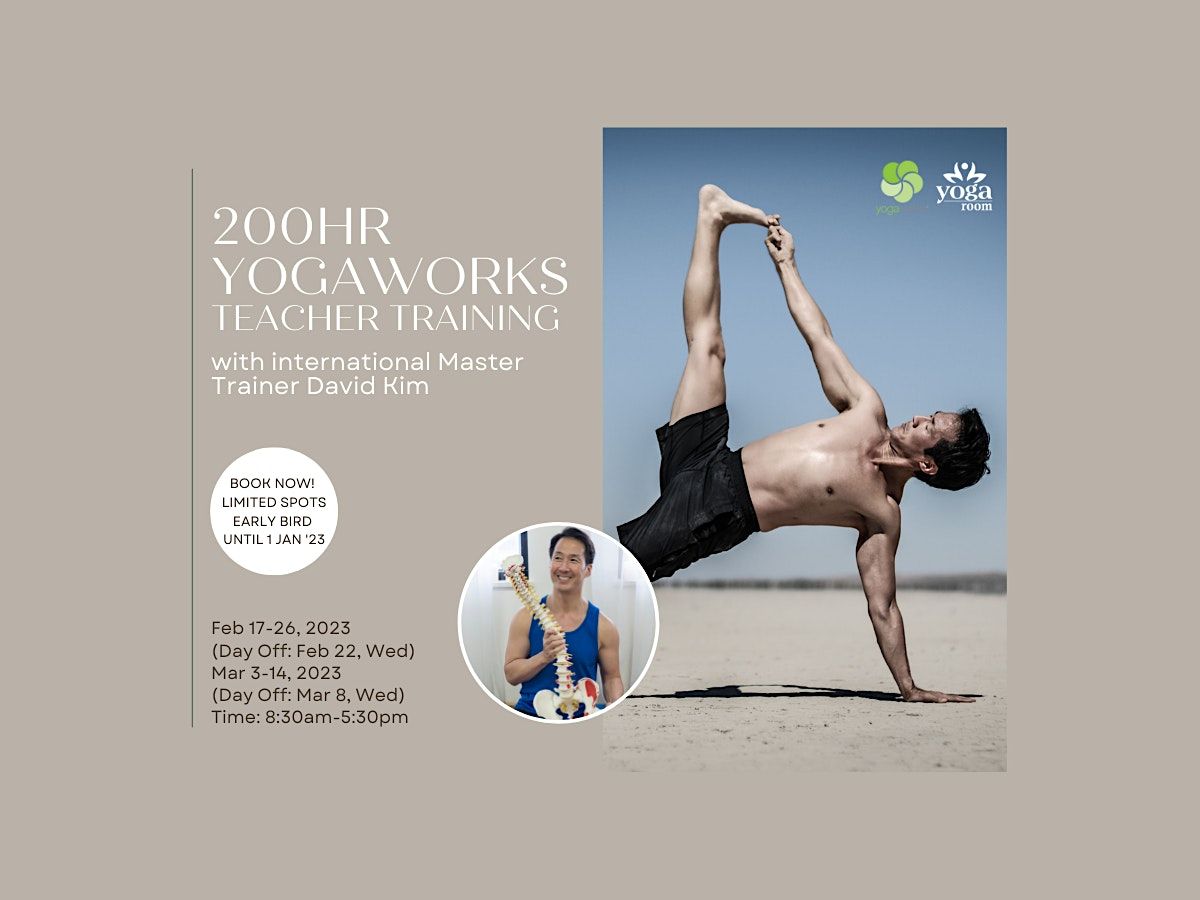 Yogaworks 200HR Teacher Training with David Kim