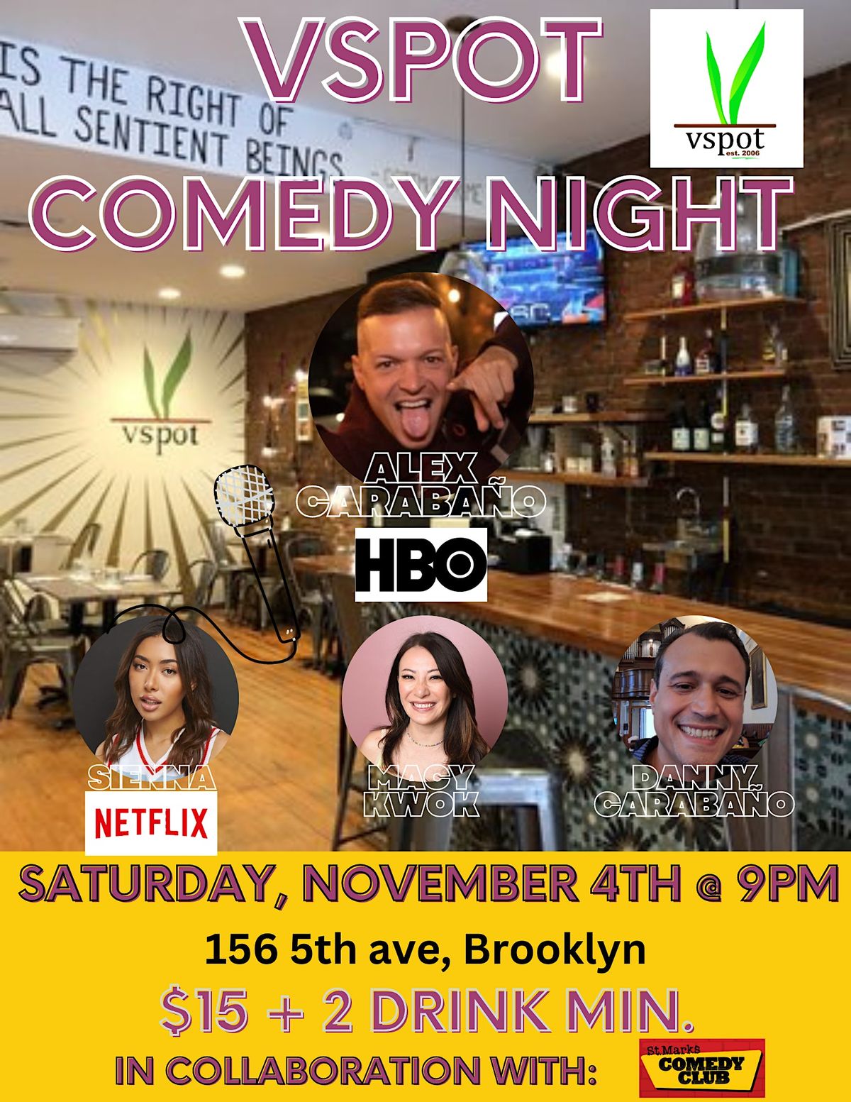 St. Marks Comedy Club. - NYC Best Comedy Club Show Tickets, St. Marks ...