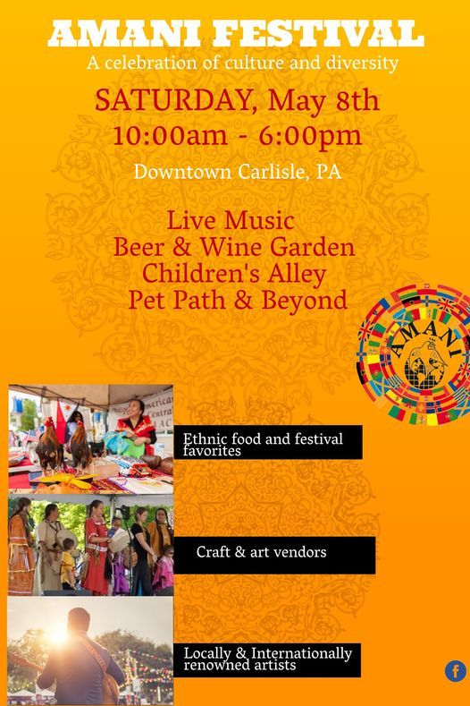 AMANI Diversity and Cultural Festival, Carlisle, Pennsylvania, 8 May 2021