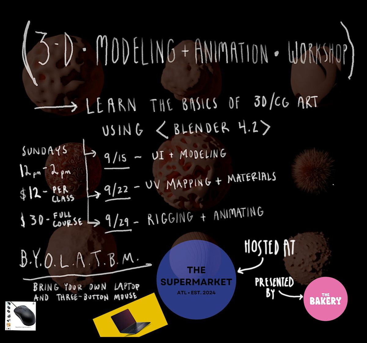 UI and 3D Modeling Workshop ~ Animation & 3D Modeling Series Part 1\/3