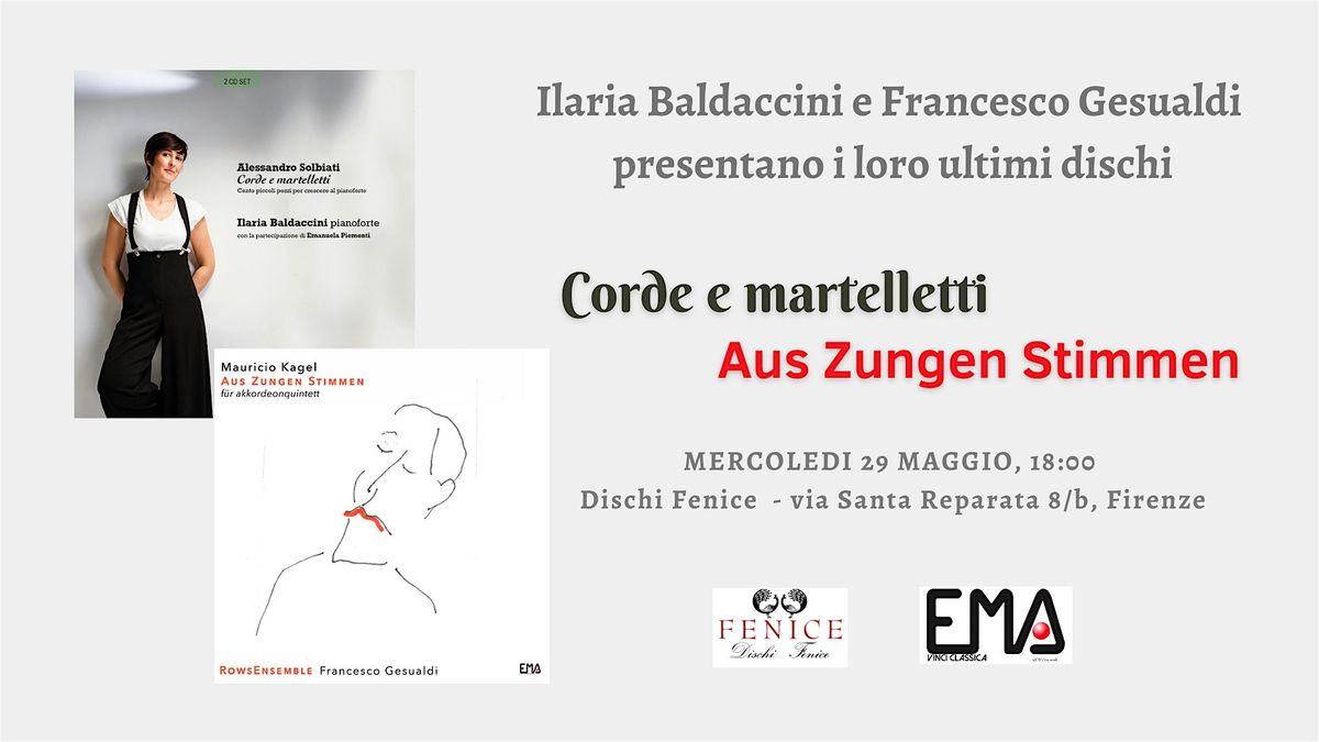 Presentazione dischi di Ilaria Baldaccini e Francesco Gesualdi