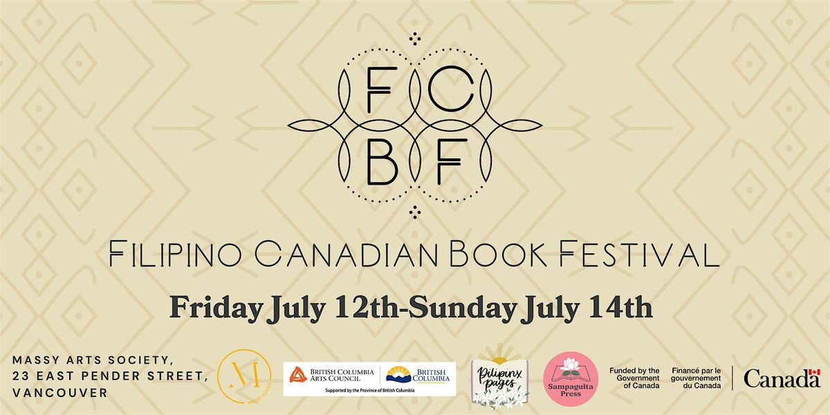 FILIPINO-CANADIAN BOOK FESTIVAL 2024