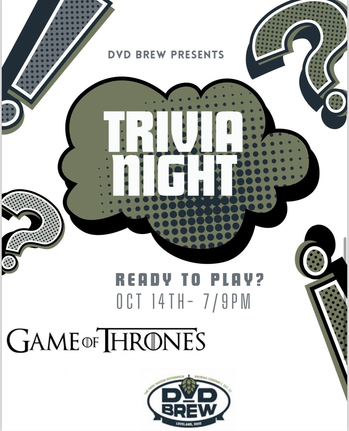 YFS TRIVIA @ DVD - GAME OF THRONES 