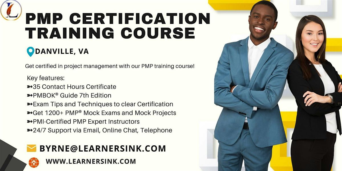Increase your Profession with PMP Certification In Danville, VA