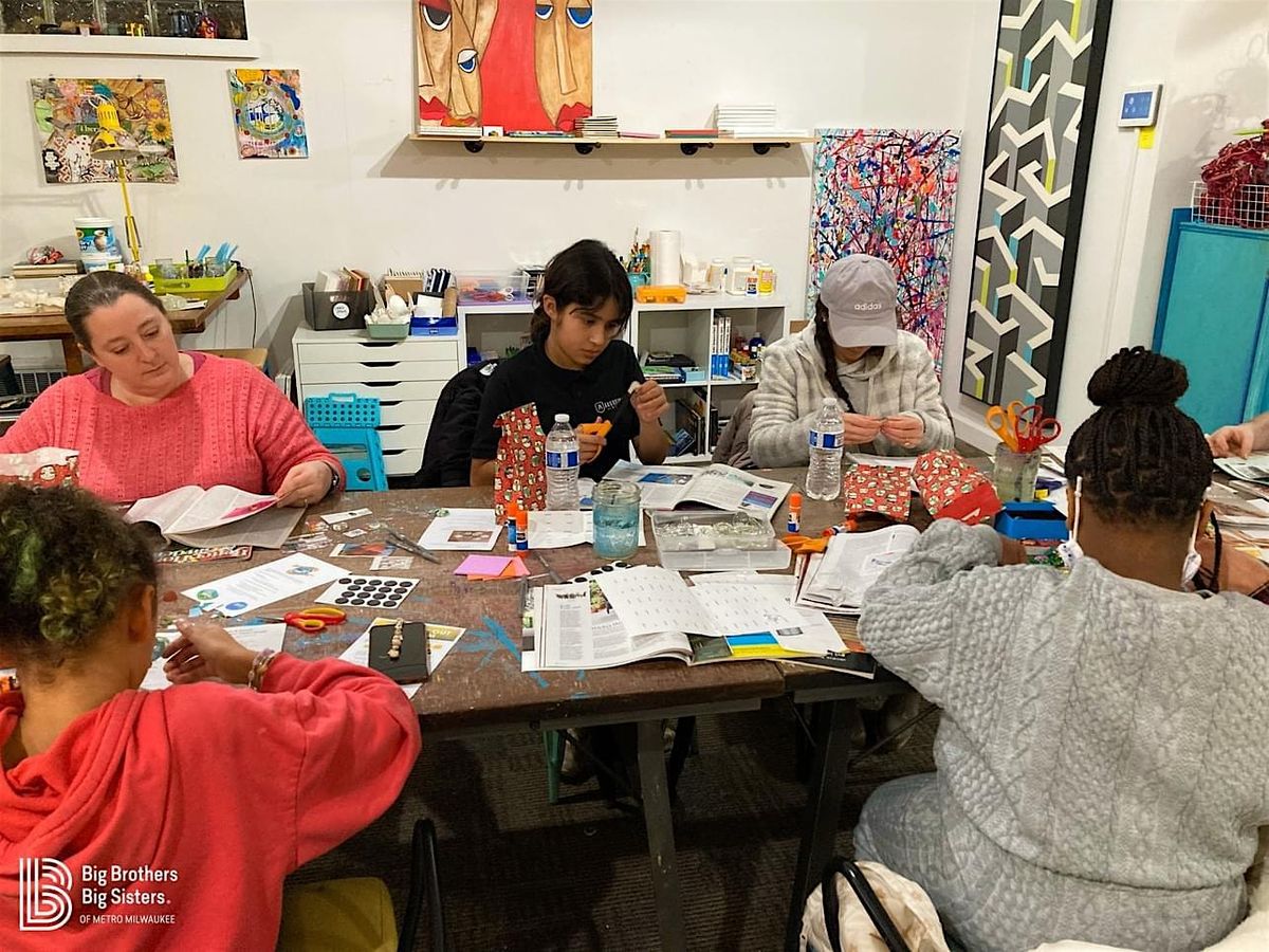Big Brothers BIg Sisters x Milwaukee Art Therapy Fundraiser & Open Studio