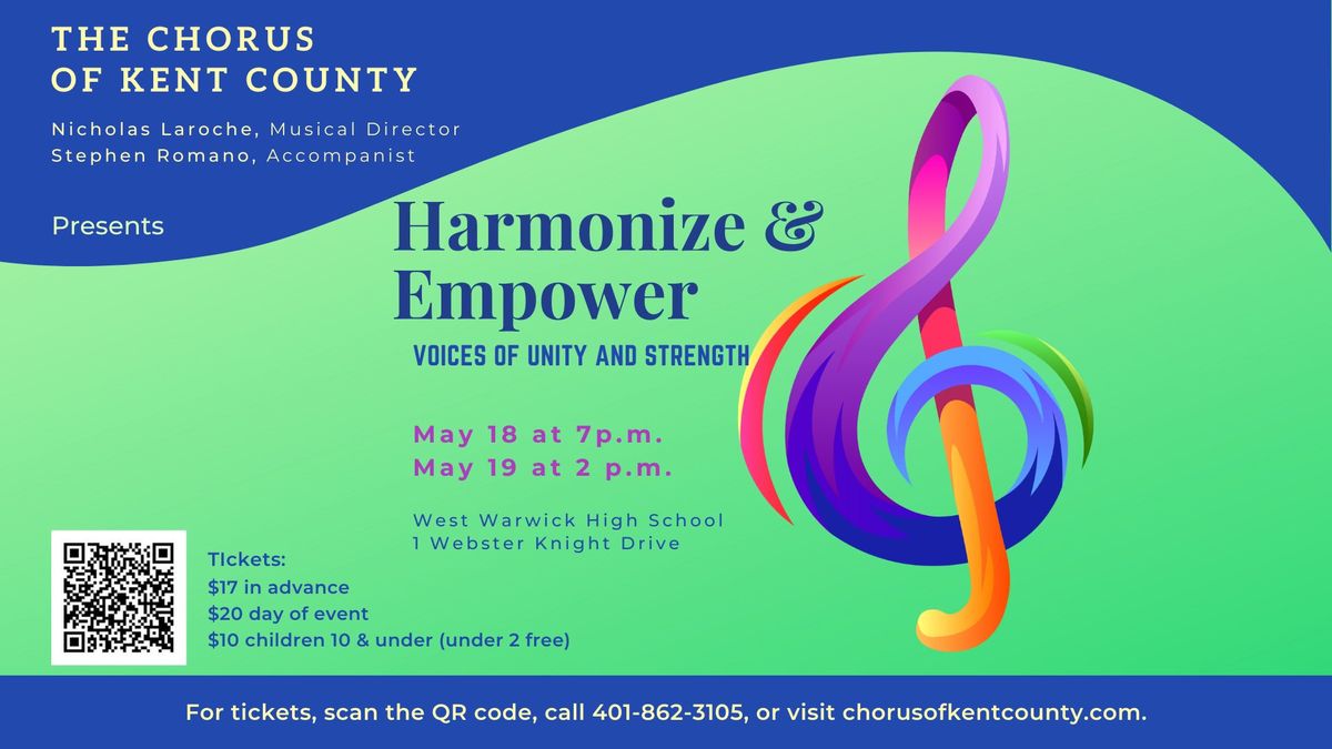 Harmonize & Empower:  Voices of Unity and Strength