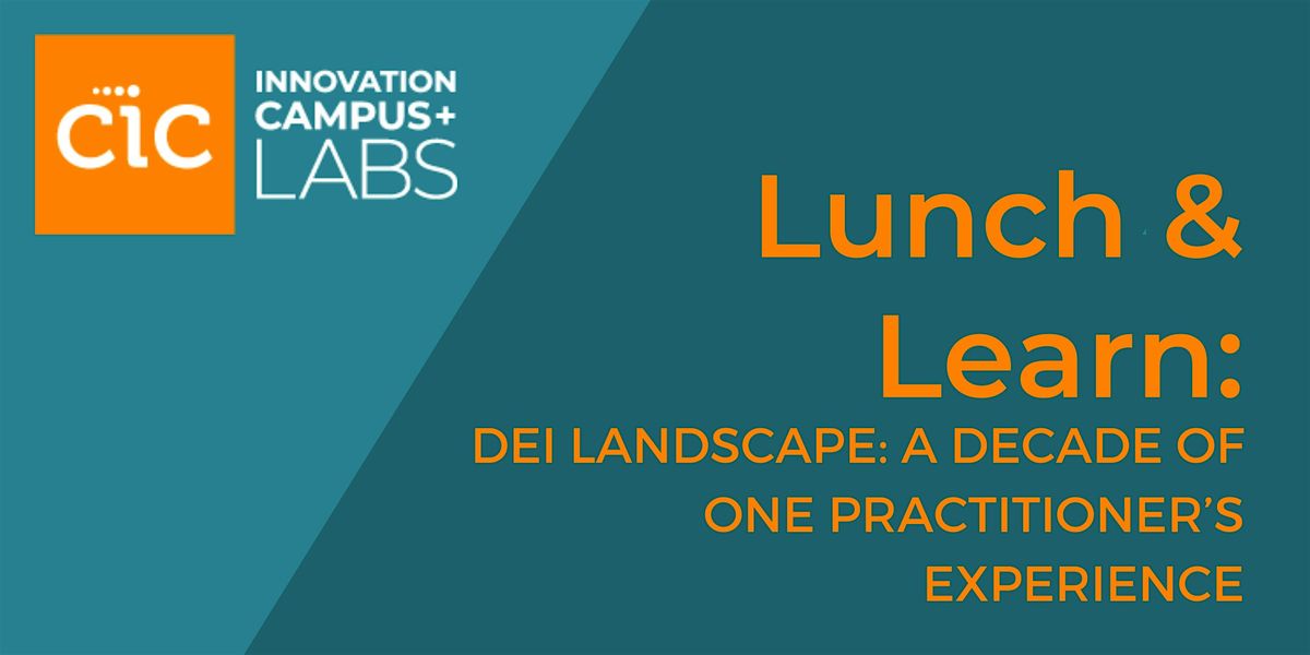 Lunch & Learn: DEI Landscape: A Decade of One Practitioner\u2019s Experience