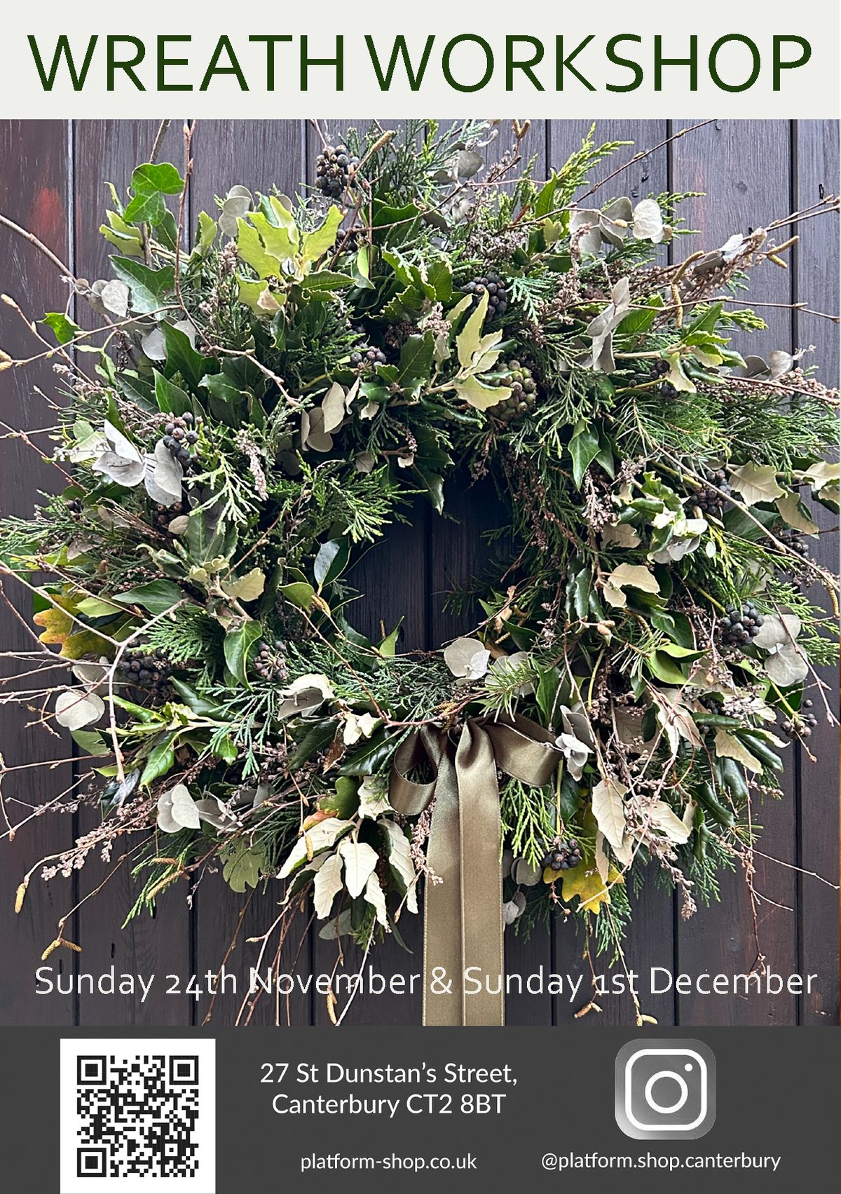 WREATH MAKING WORKSHOP