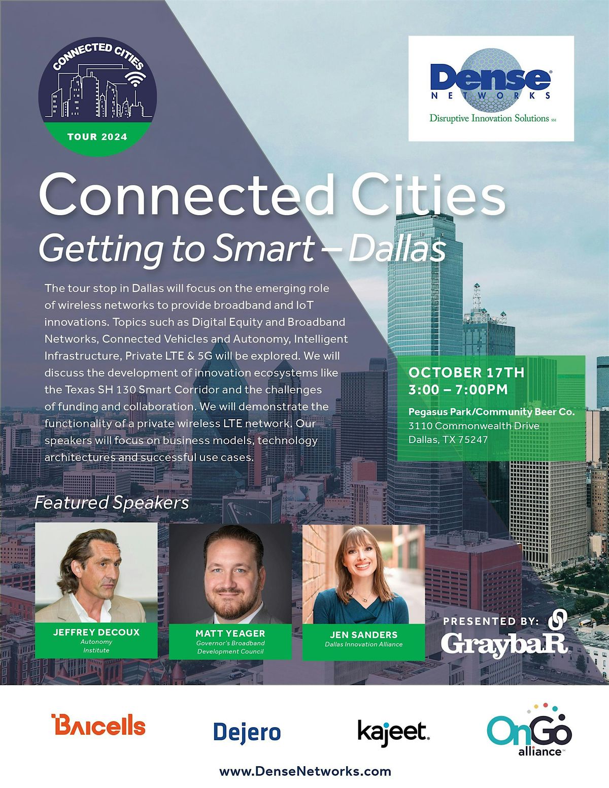 Connected Cities Tour-Dallas