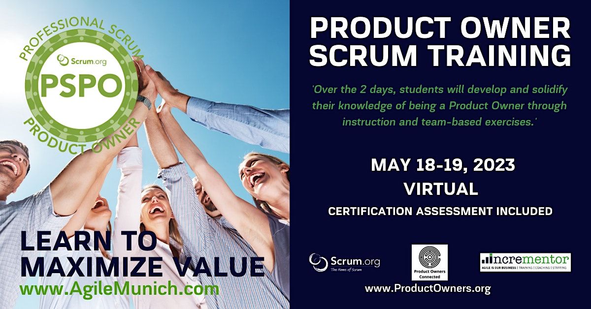 Certified Training | Professional Scrum Product Owner (PSPO)