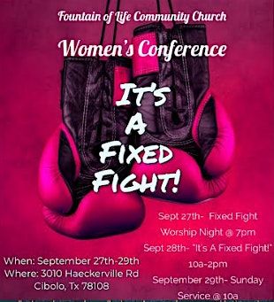 FOLCC, Pastor H. Bill Coker, 2024 Women's Conference