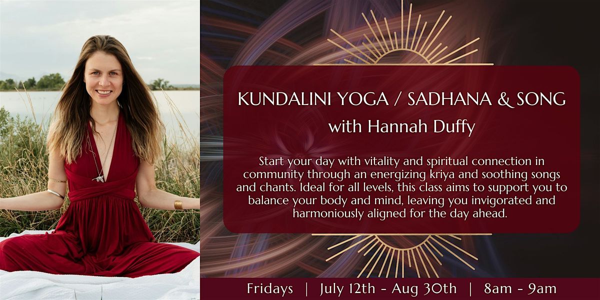 Morning Kundalini Yoga \/ Sadhana & Song with Hannah Duffy