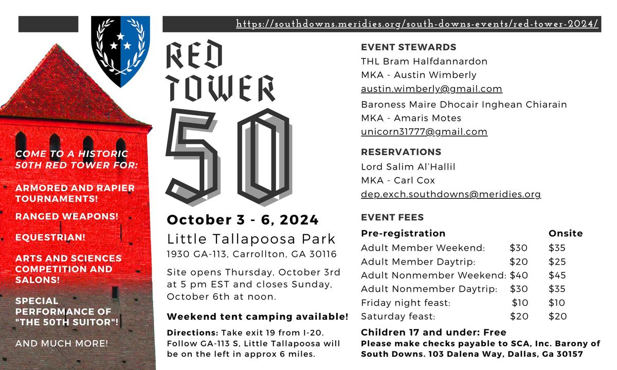 Red Tower: 50th Anniversary Celebration