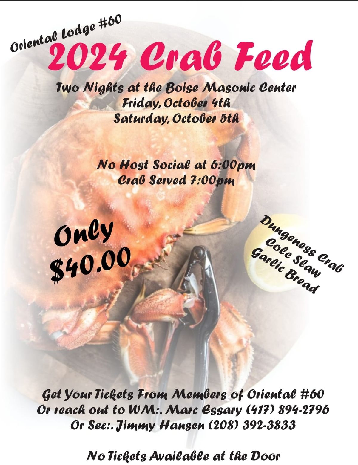 Crab Feed