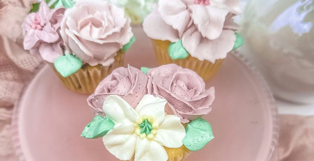 Scents and Sweets College Station: Floral Cupcakes and Bath Bombs + Wine