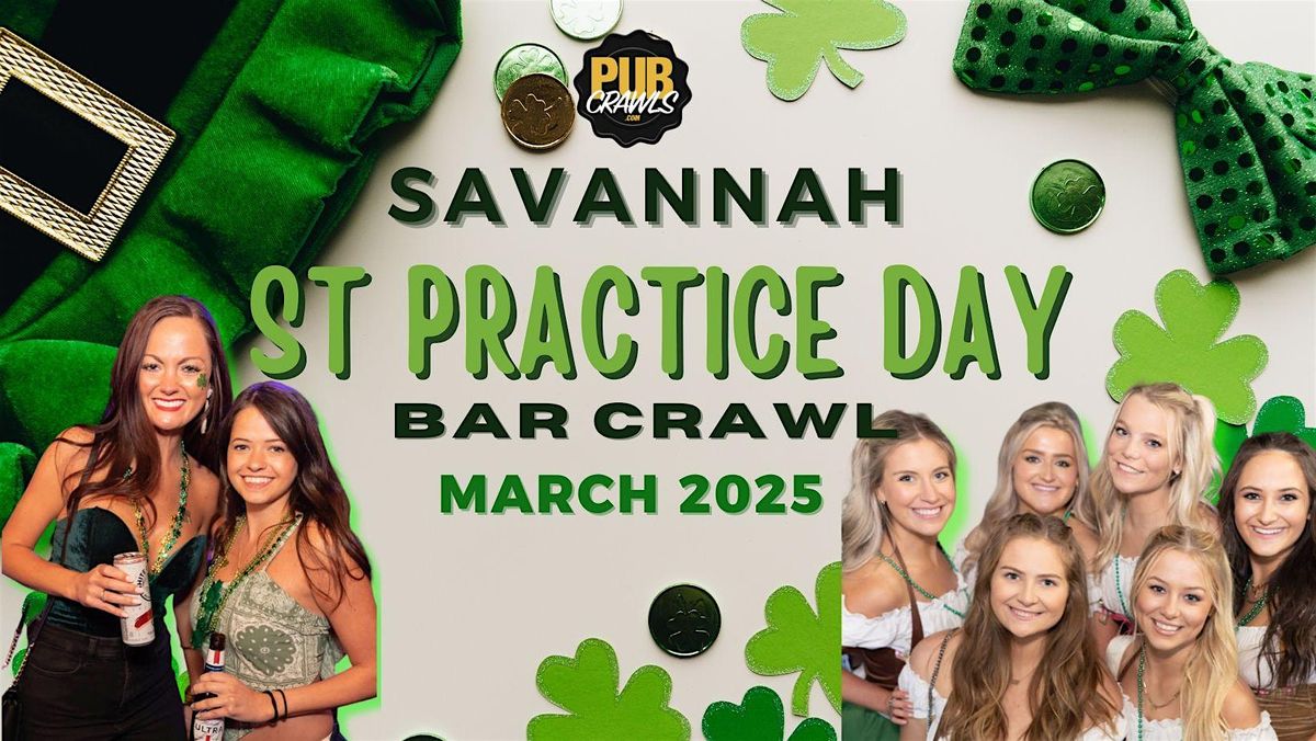 Savannah St Practice Day Bar Crawl