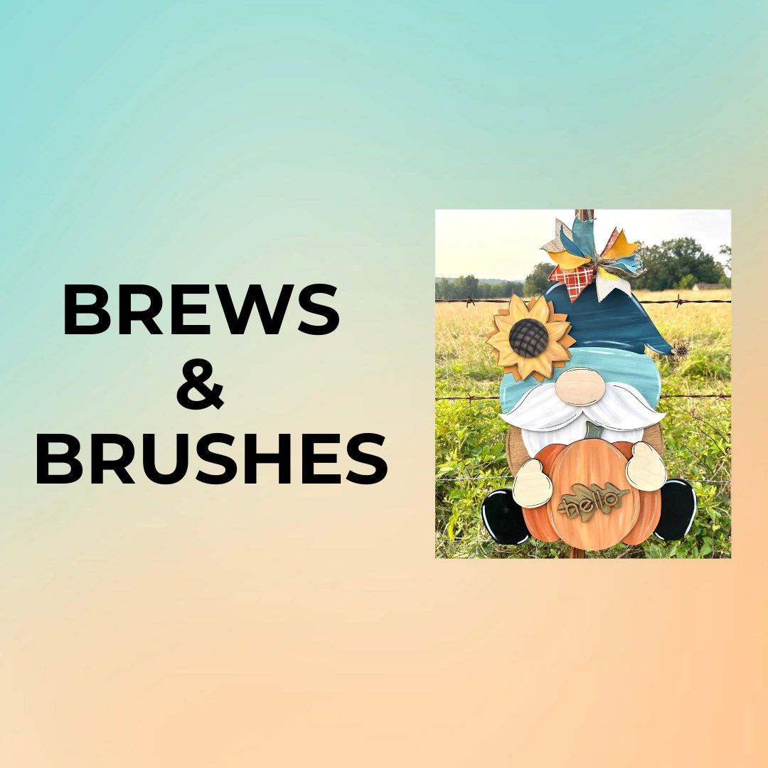 Autumn Gnome Brews & Brushes