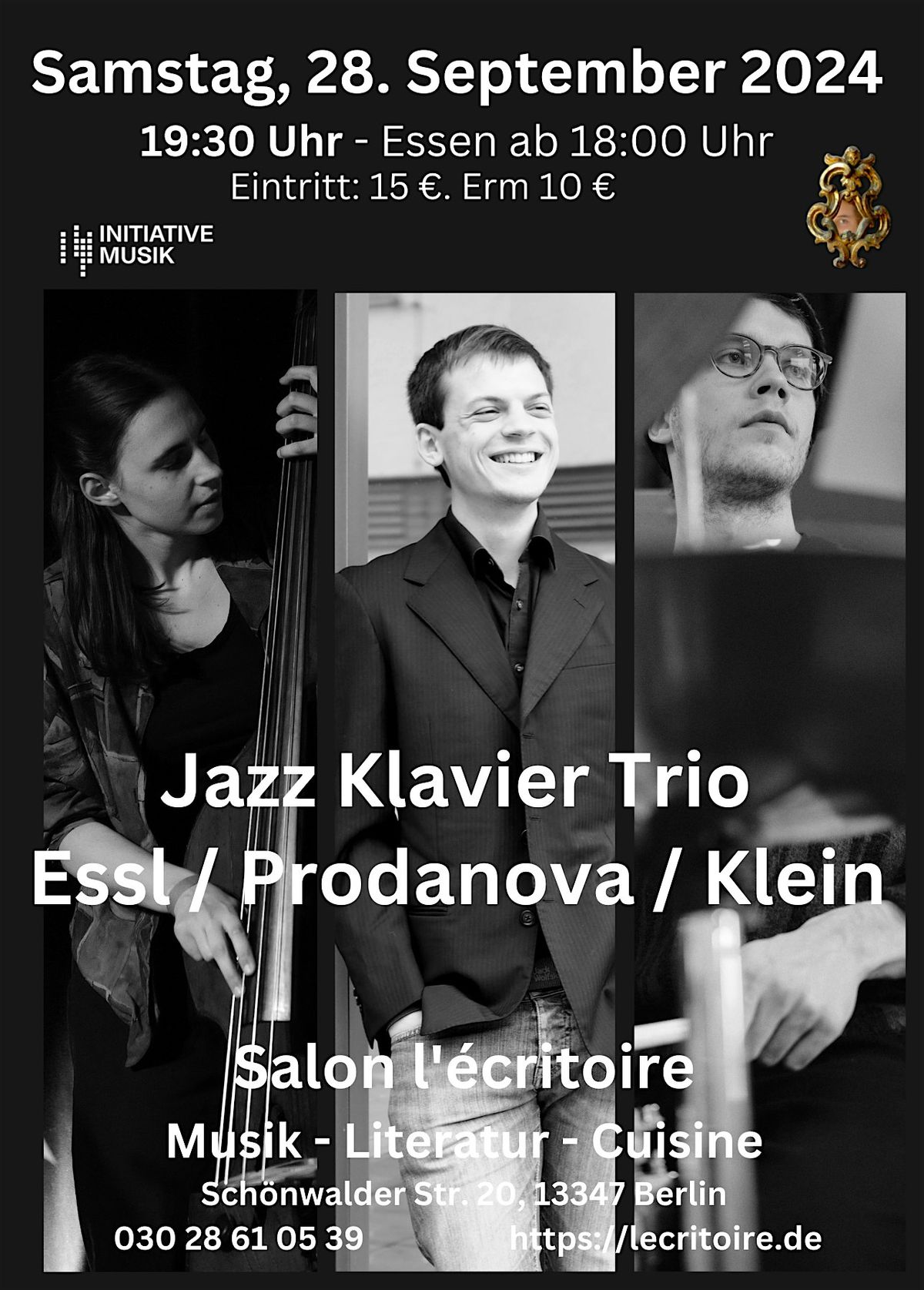 Essl-Prodanova-Klein, Jazz Klavier Trio