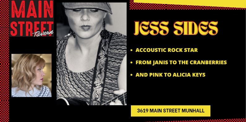 JESS SIDES - LIVE @ MAIN STREET TAVERN IN MUNHALL 