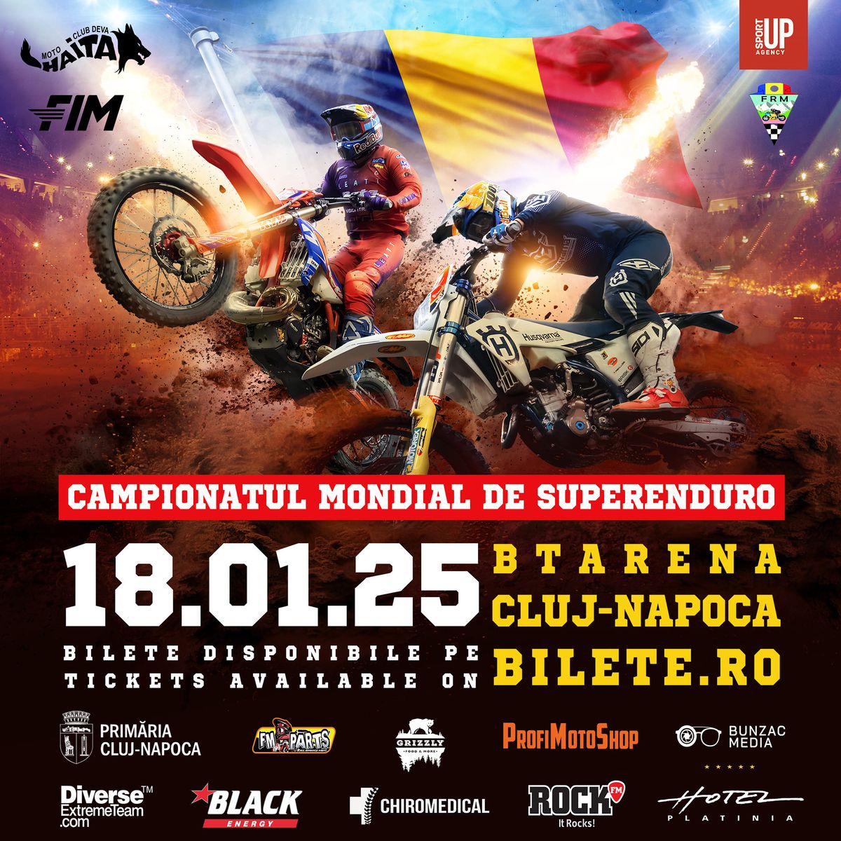 FIM SuperEnduro World Championship 2024\/2025 - Round 3: Cluj-Napoca \/ Romania