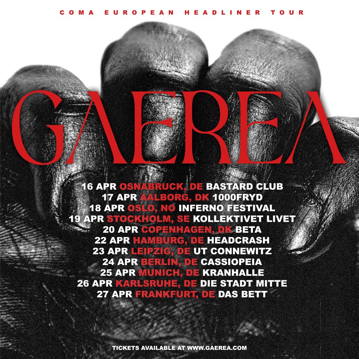 GAEREA | Feierwerk M\u00fcnchen