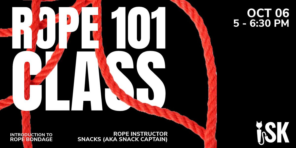 Ropes 101: Introduction to Rope Bondage