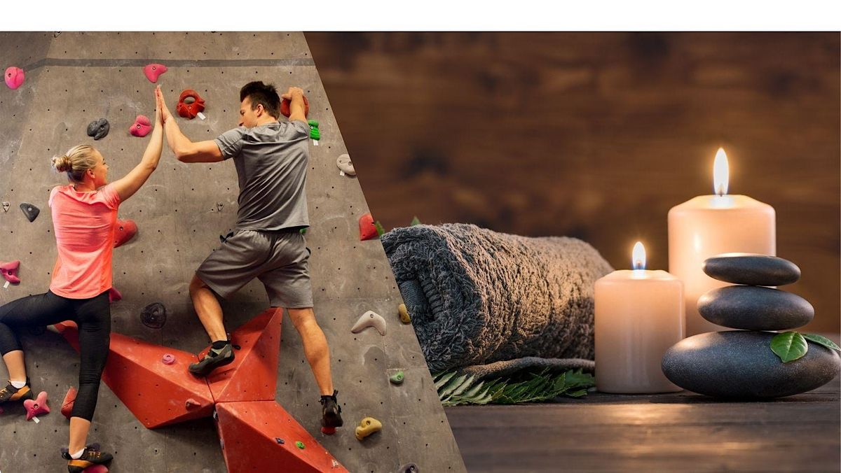 Interwoven : Rock Climbing and Yoga Couples Connection Event