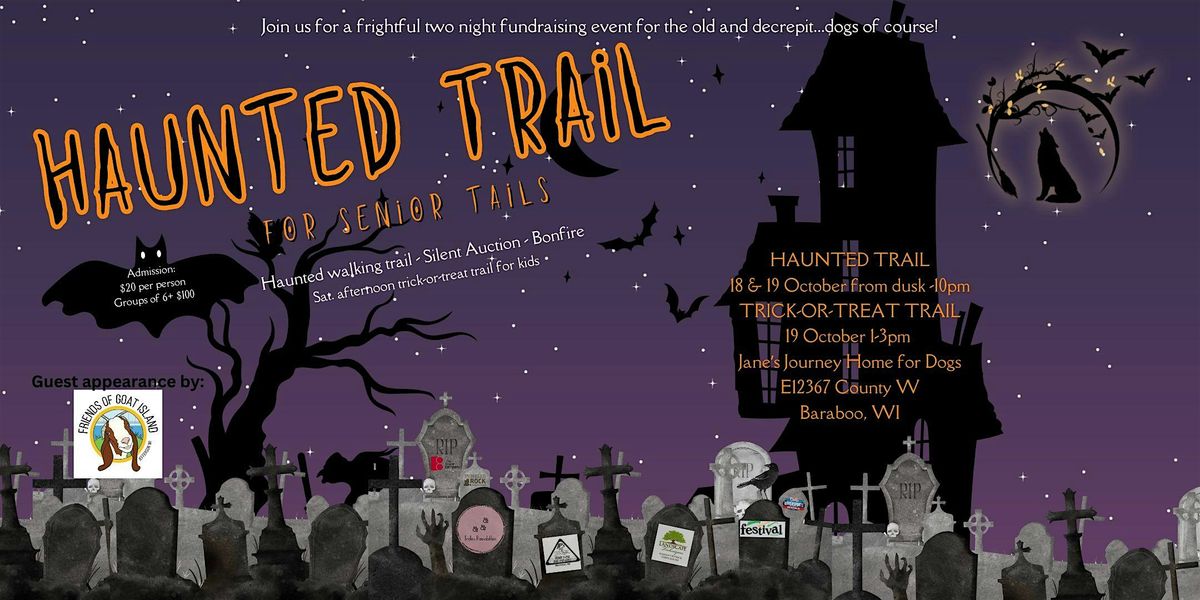 Haunted Trail for Senior Tails