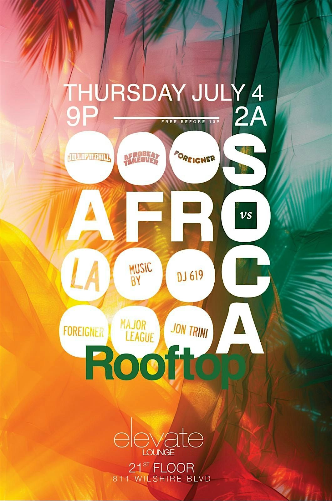 Afro Vs Soca Day Party