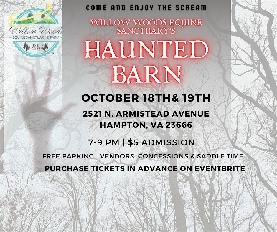 Willow Woods Equine Sanctuary\u2019s Haunted Barn