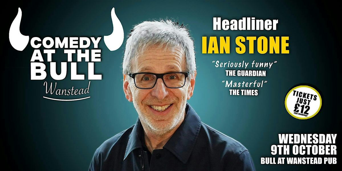 Comedy At The Bull October with Headliner Ian Stone!