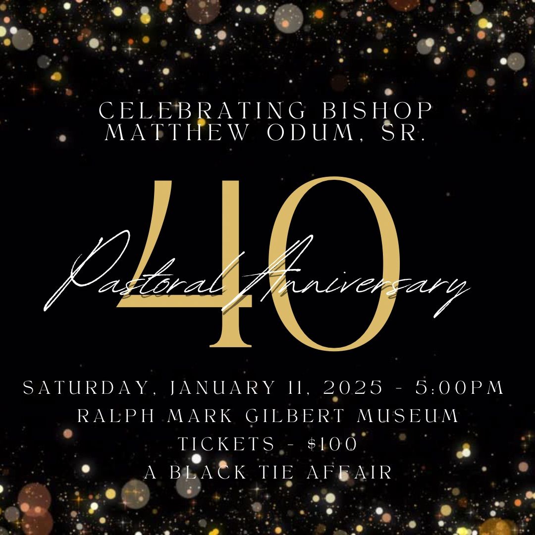 40th Pastoral Anniversary Gala