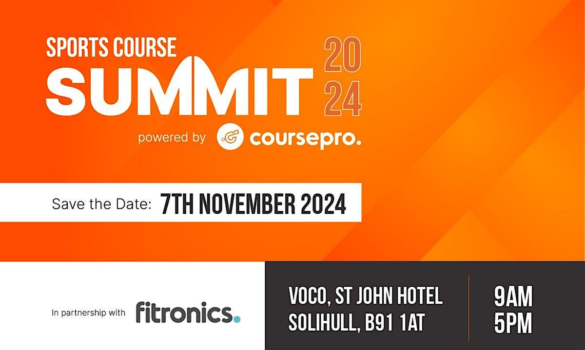 Sports Course Summit Powered by CoursePro