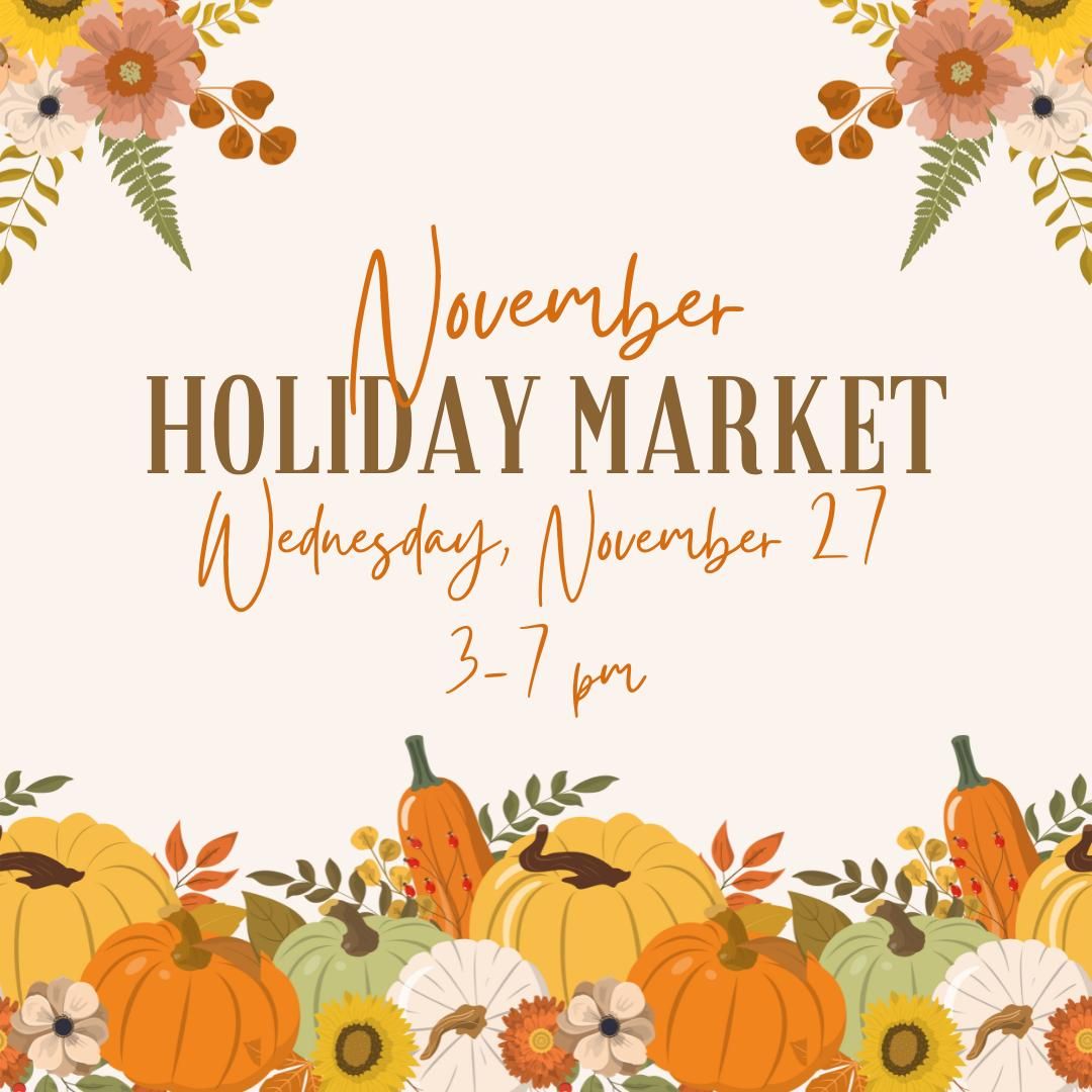 November Holiday Market