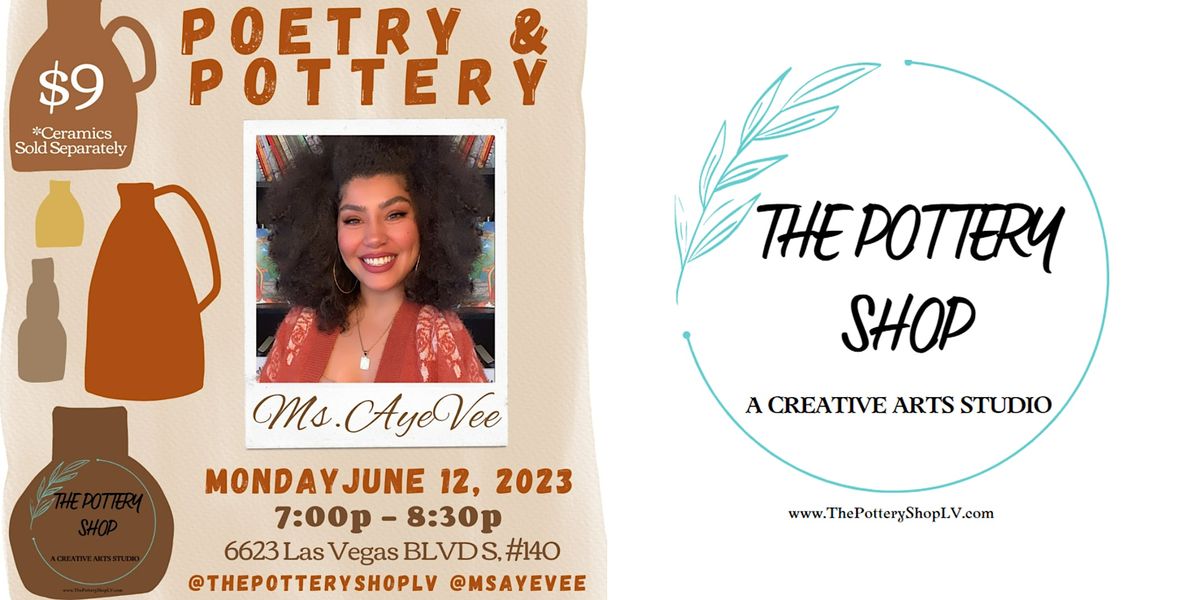 Poetry and Pottery at The Pottery Shop